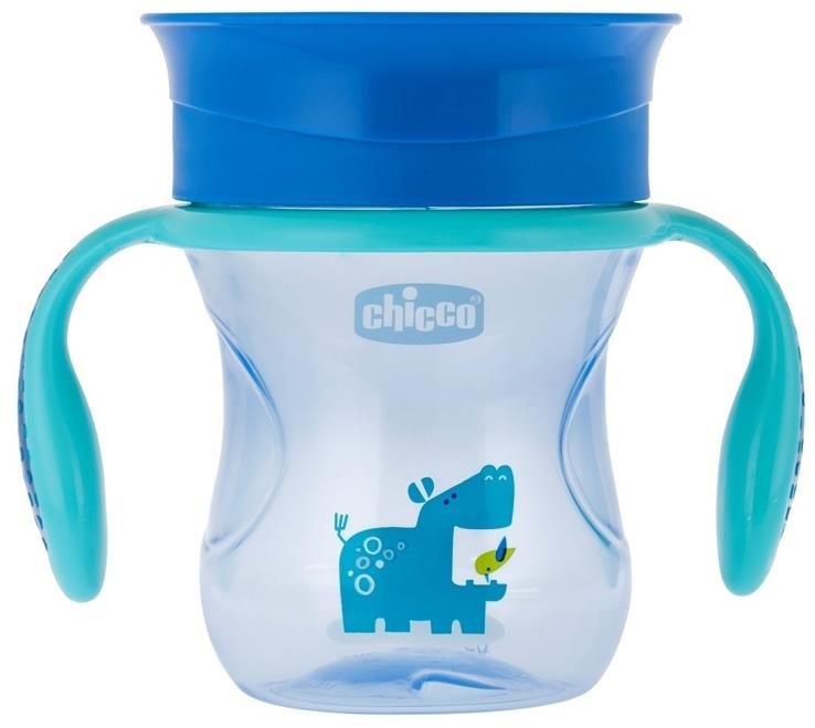 Tanulópohár Chicco pohár Perfect 360 fogantyúval 200 ml