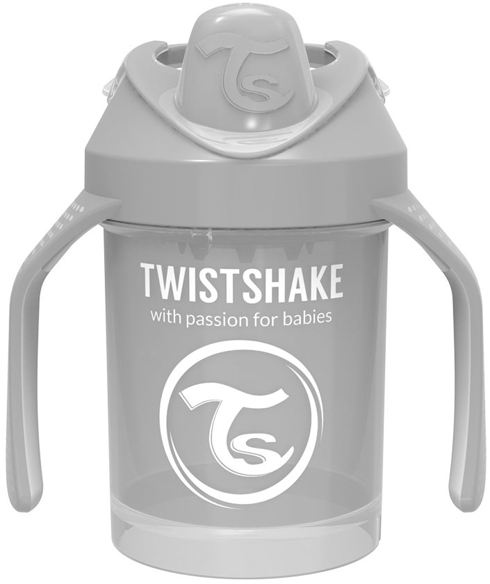 Tanulópohár TWISTSHAKE (230 ml) szürke bögre