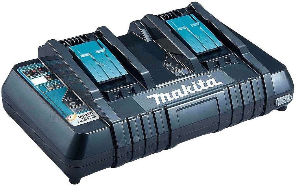 Akkus szerszám töltő Makita DC18RD kettős töltő 18V