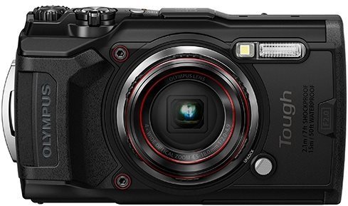 Digitális fényképezőgép Olympus TOUGH TG-6 fekete