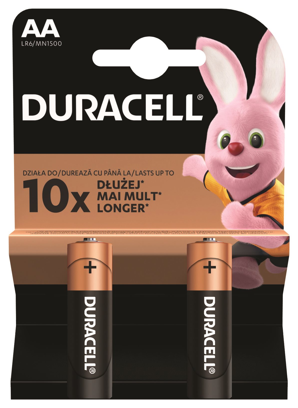 Eldobható elem Duracell Basic alkáli elem 2 db (AA)