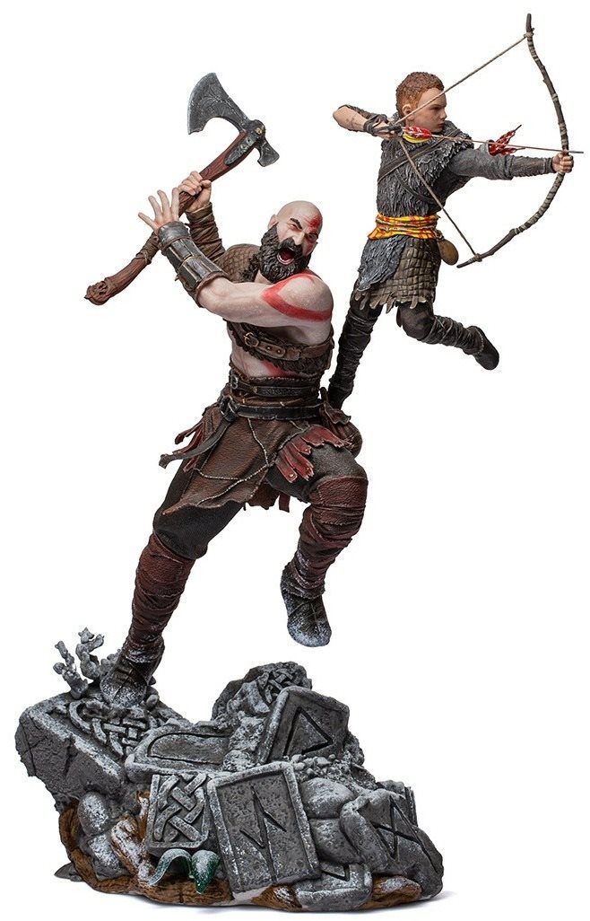 Figura God of War - Kratos and Atreus - BDS Art Scale 1/10