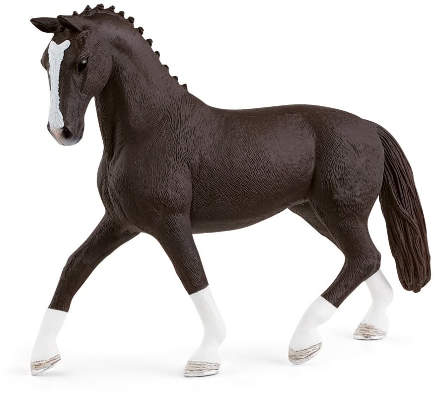 Figura Schleich 13927 Állat - Fekete hannoveri kanca