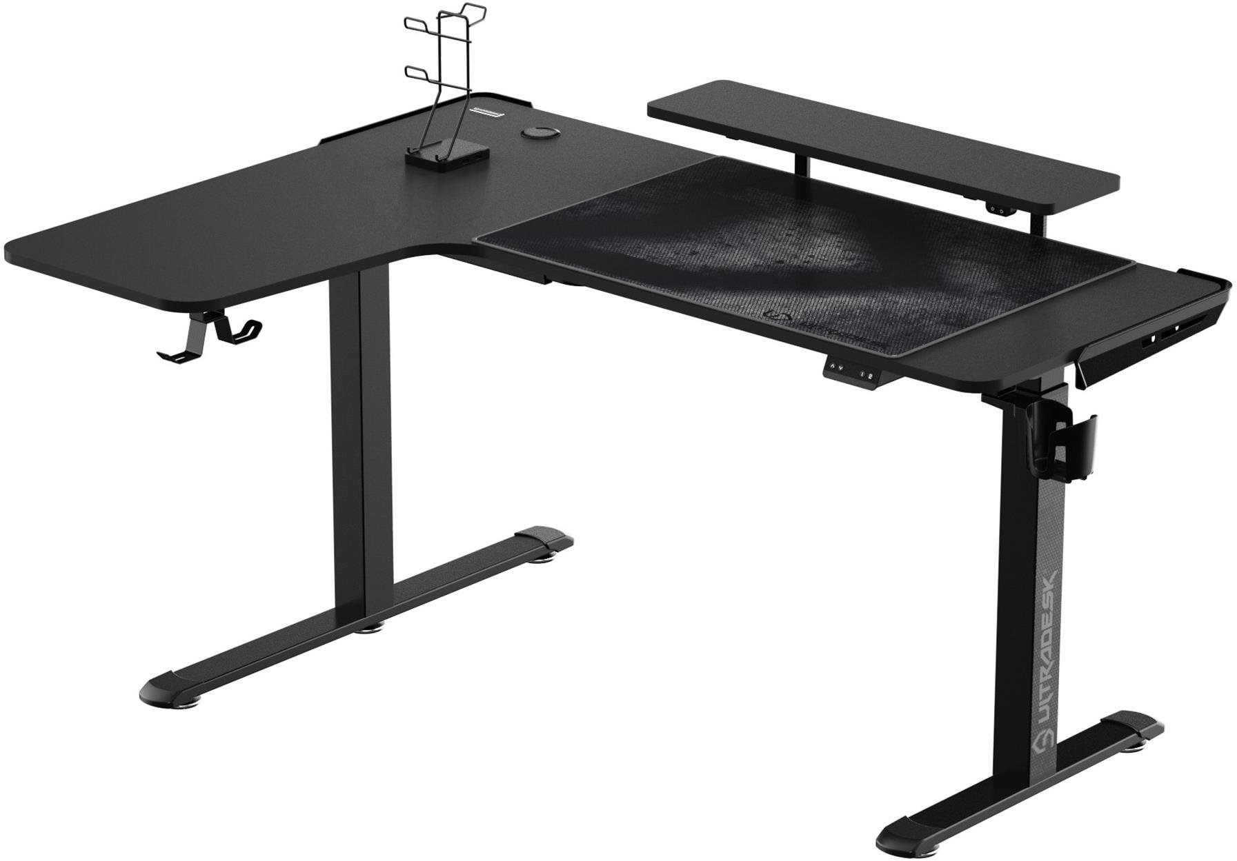 Gaming asztal ULTRADESK Winger fekete