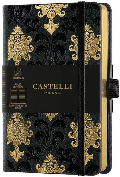 Jegyzetfüzet CASTELLI MILANO Copper&Gold Baroque