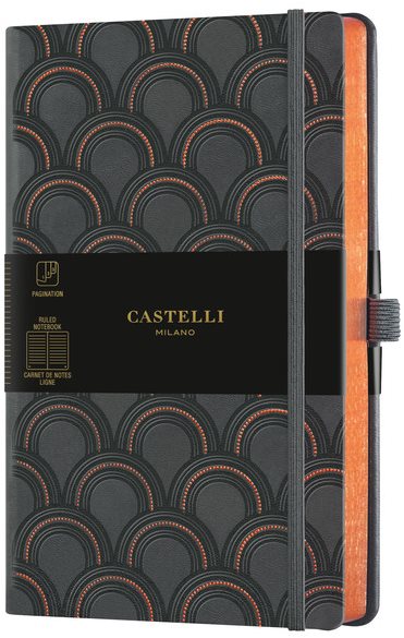 Jegyzetfüzet CASTELLI MILANO Copper&Gold Deco