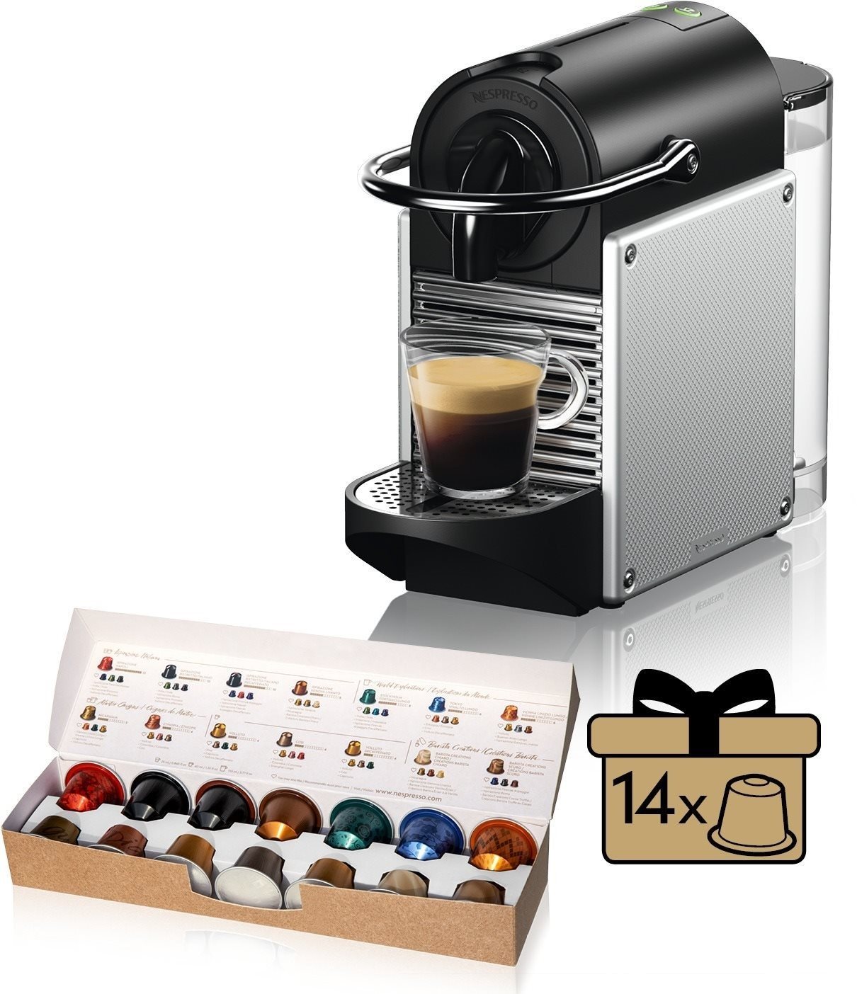 Kapszulás kávéfőző NESPRESSO De'Longhi EN 124 S