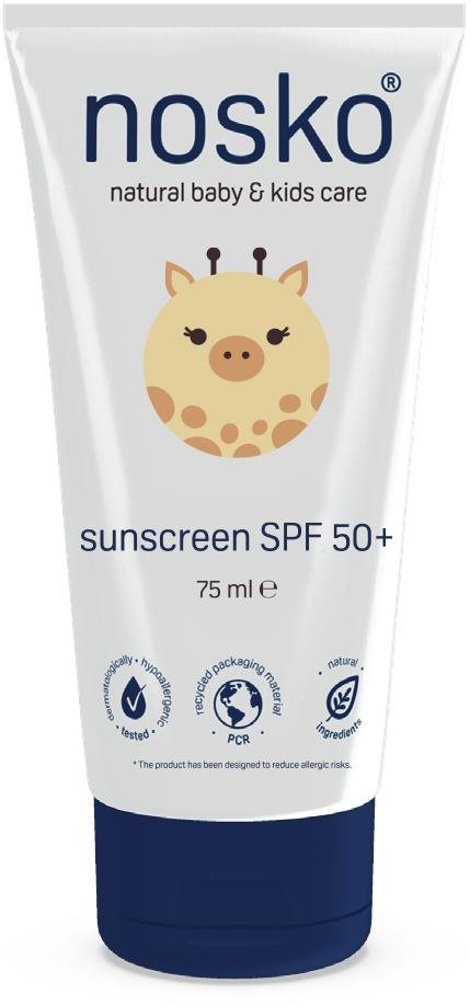 Napozókrém NOSKO Sunscreen SPF 50+ 75 ml