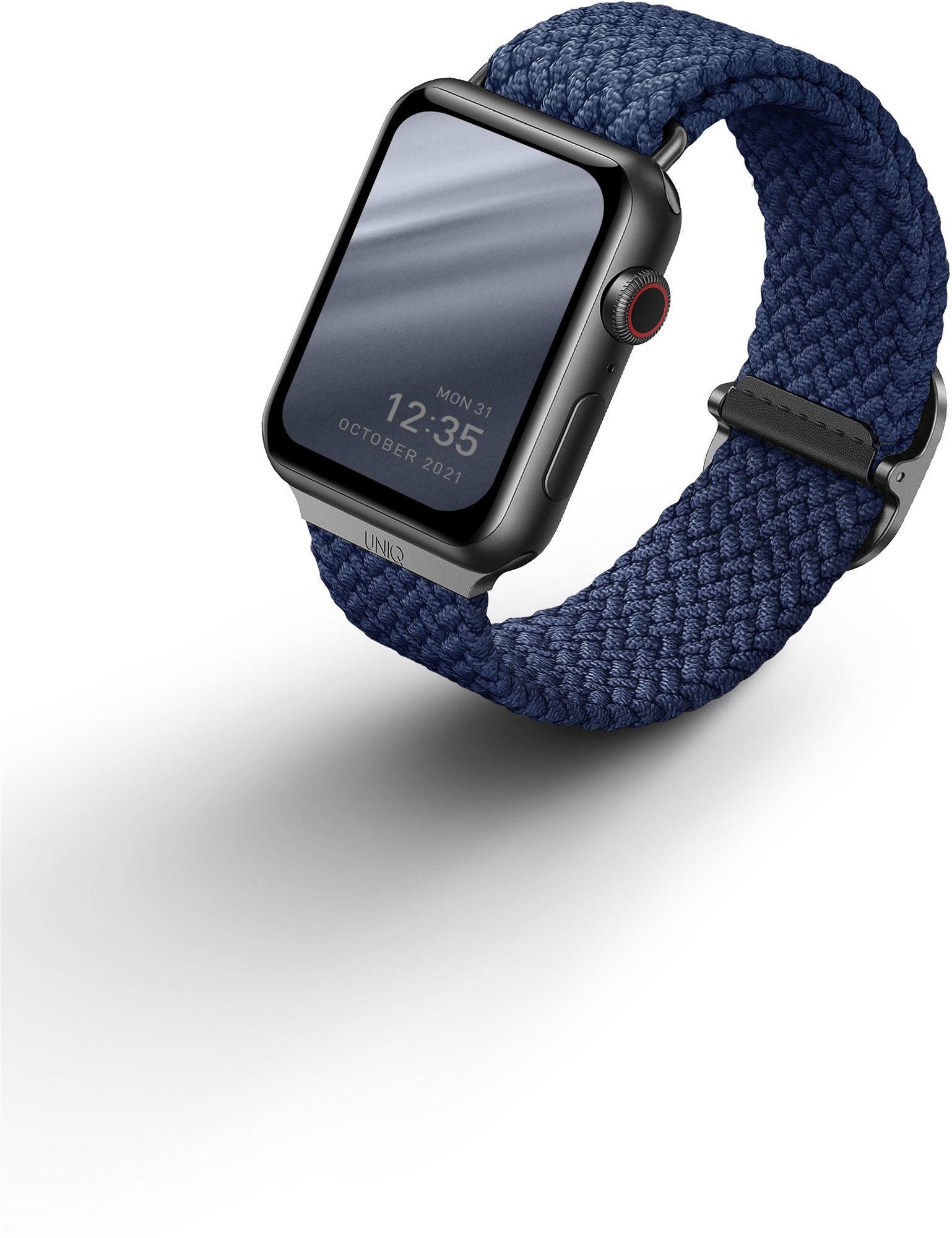 Szíj UNIQ Aspen Braided Szíj Apple Watch 40/38mm okosórához - kék