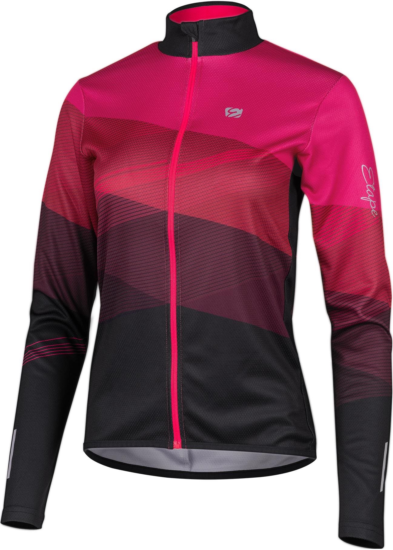 Trikó Etape Gaia Magenta/Fekete