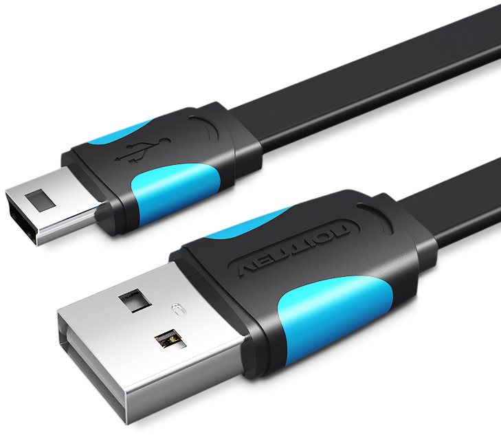 Adatkábel Vention USB2.0 -> miniUSB Cable 0