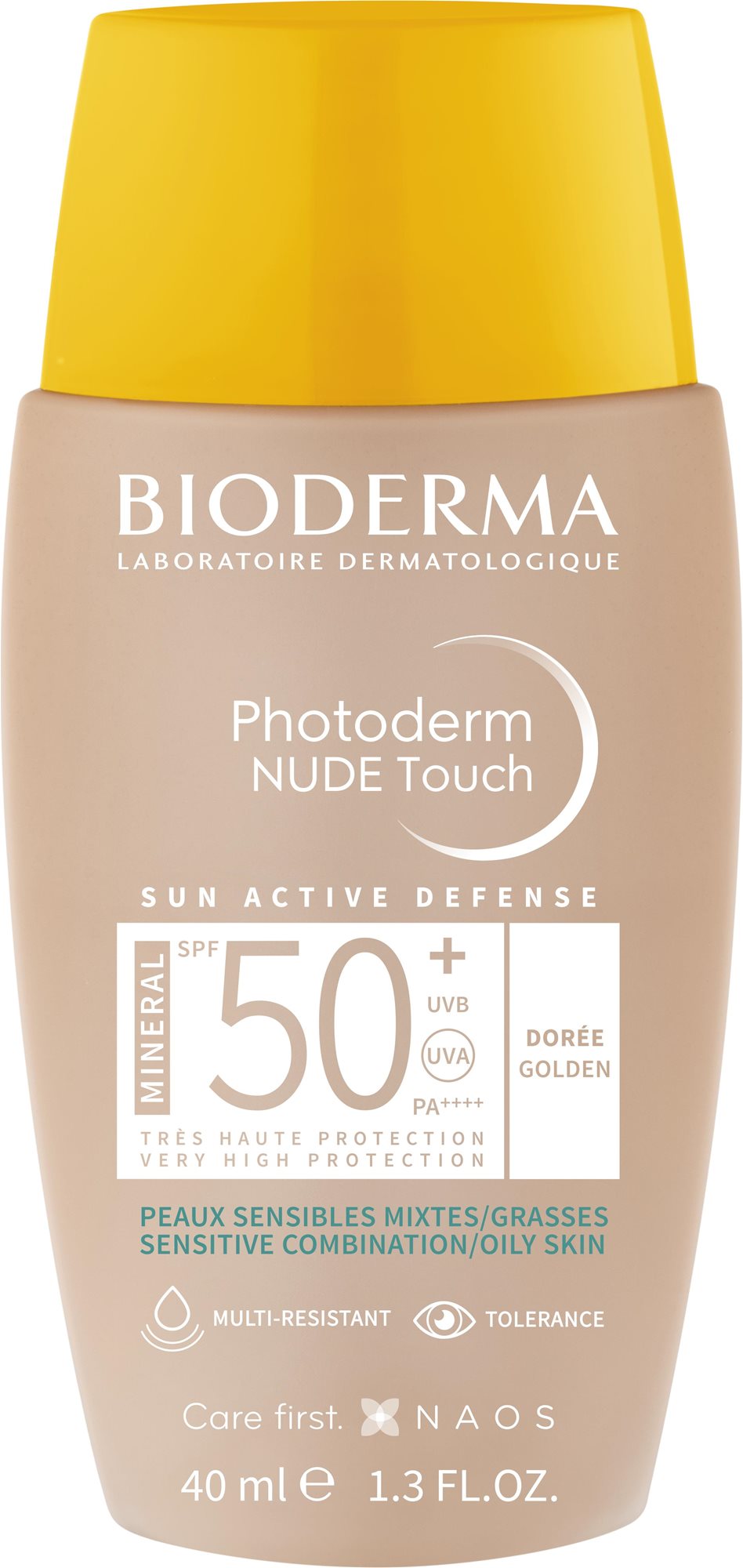 Arckrém BIODERMA Photoderm NUDE Touch MINERAL sötét SPF 50+ 40 ml