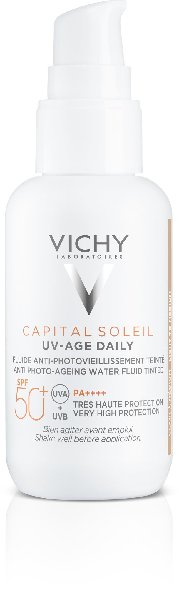 Arckrém VICHY UV-AGE Daily fényvédő vizes fluid SPF50+ 40 ml