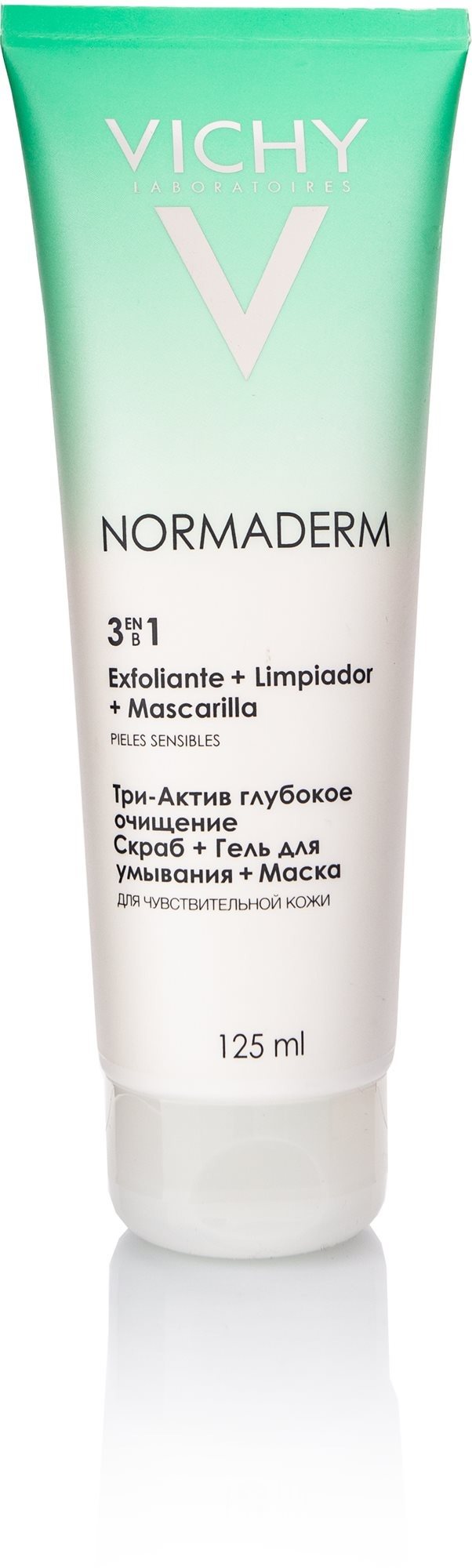 Arcradír VICHY Normaderm 3in1 Scrub + Cleanser + Mask 125 ml