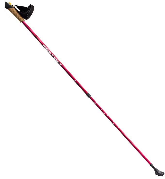 Bot NILS NW607 piros nordic walking botok