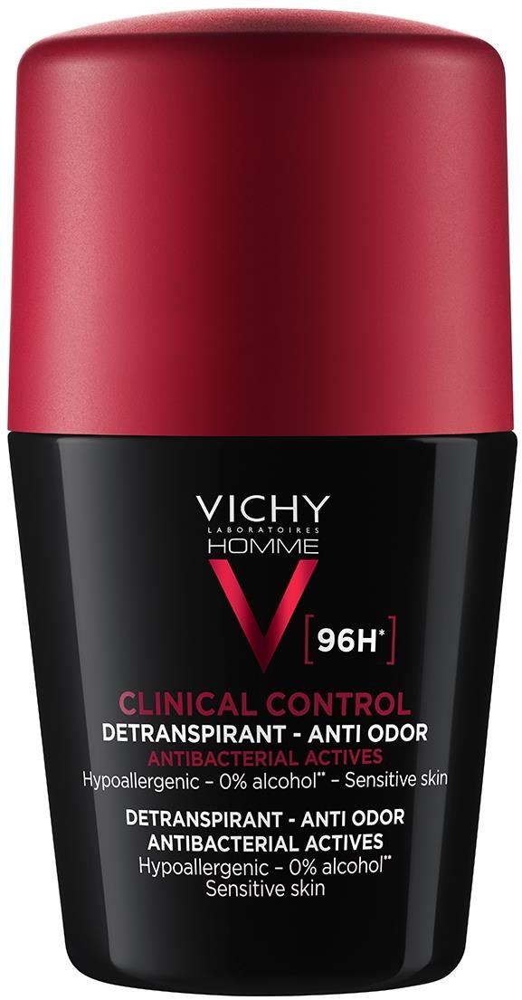 Dezodor VICHY Homme 96H Detranspirant szagtalanító 50 ml