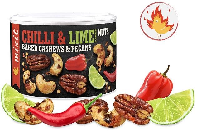 Dióféle Mixit Kemencés diófélék - Habanero chili és lime 15g