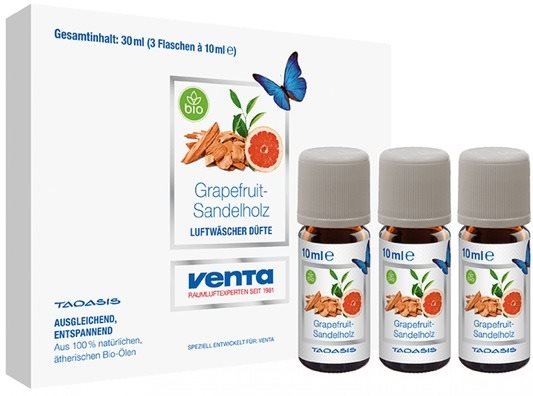 Esszenciális olaj szett VENTA Organikus illóolaj - Grapefruit és szantálfa