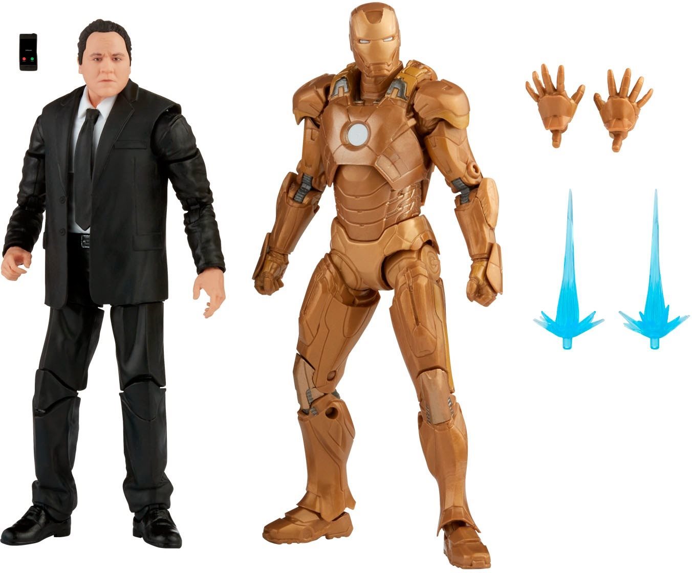 Figura Marvel Legends Happy Hogan Iron Man Duopack