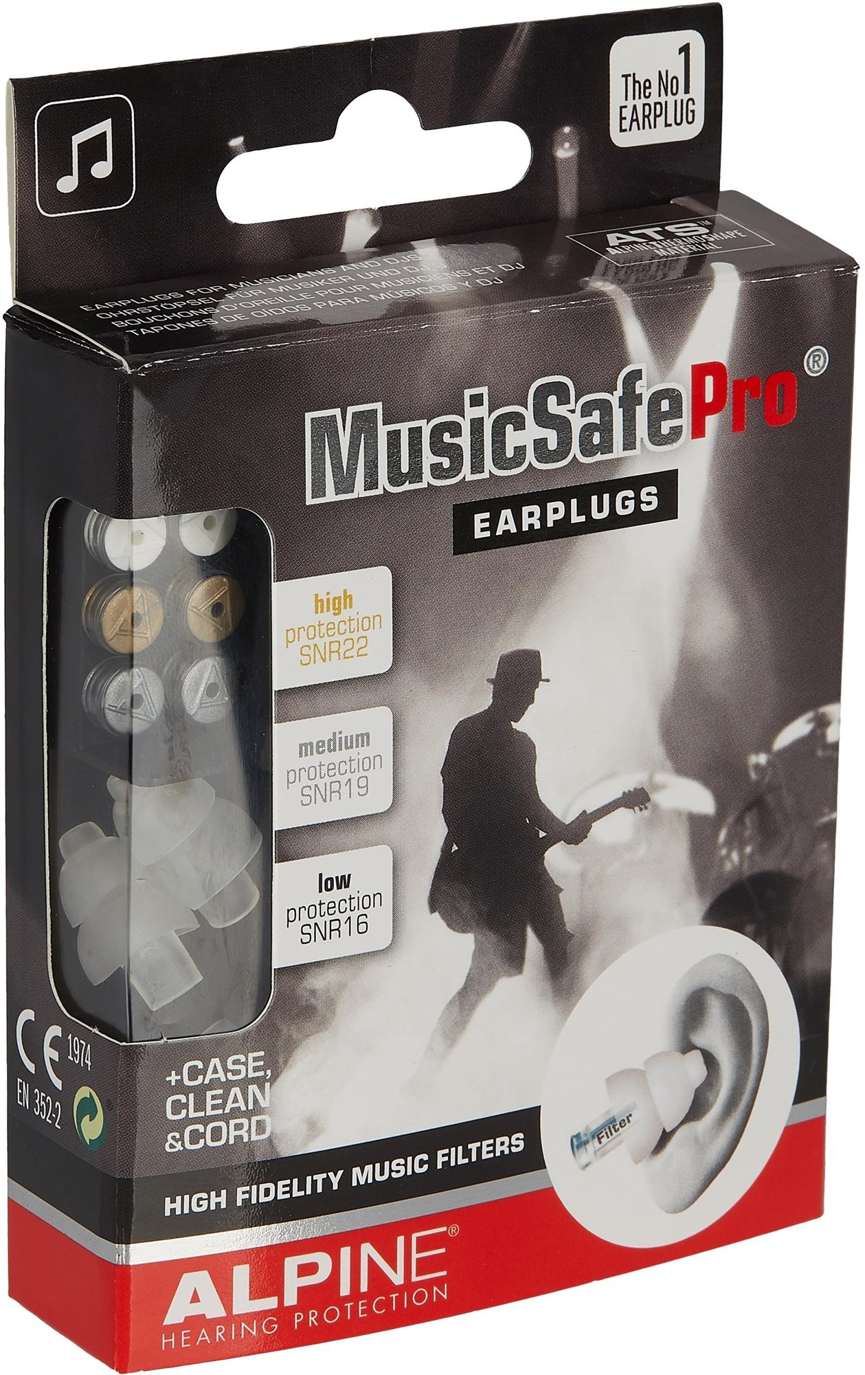 Füldugó Alpine MusicSafe Pro átlátszó