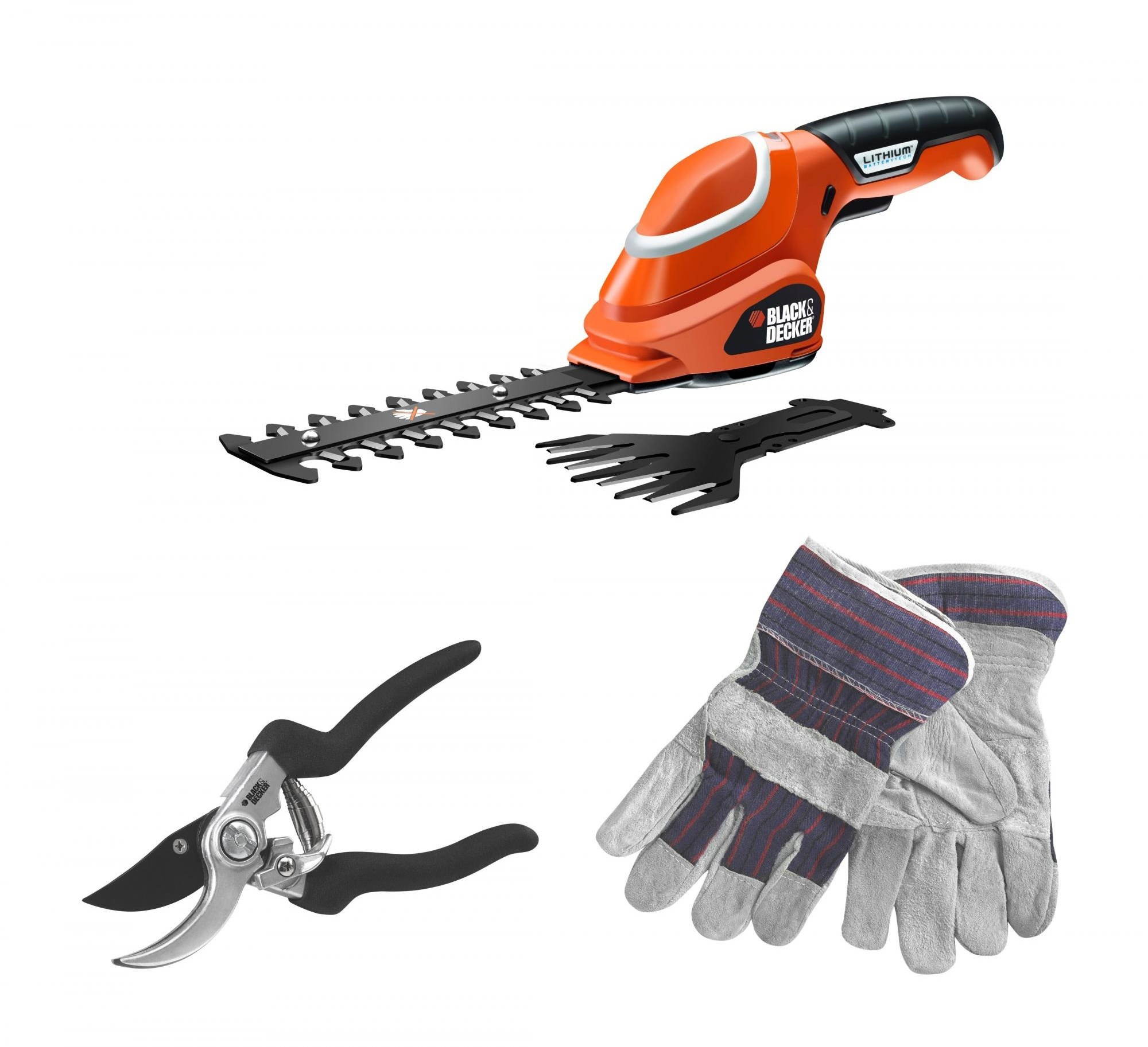 Fűnyíró olló Black&Decker GSL700KIT