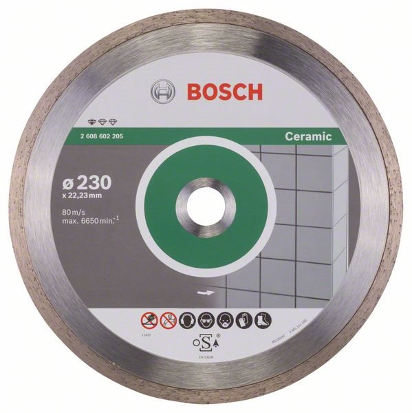 Gyémánt korong BOSCH Standard for Ceramic 230x22