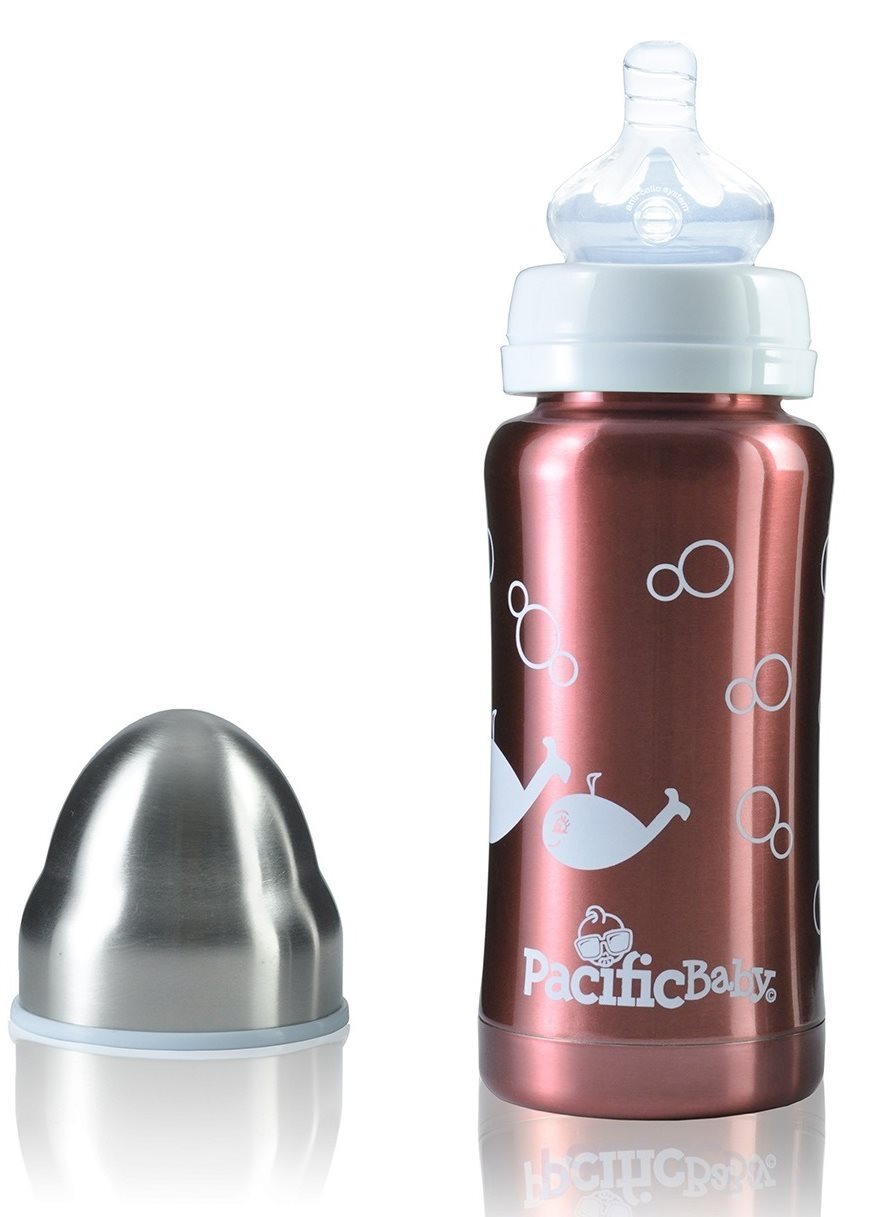 Gyerek termosz PACIFIC BABY Hot-Tot 200 ml - rózsaszínű hal