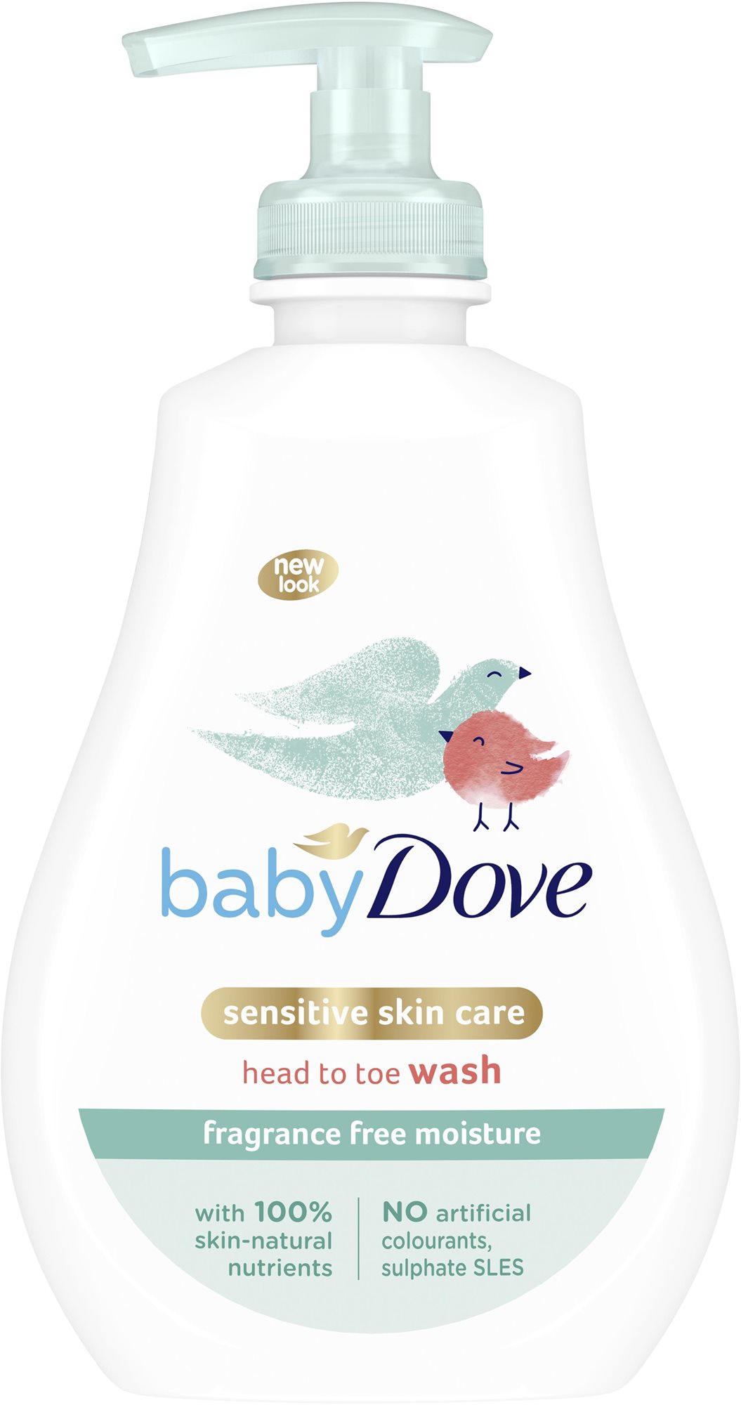 Gyerek tusfürdő DOVE BABY Sensitive Moisture babafürdető