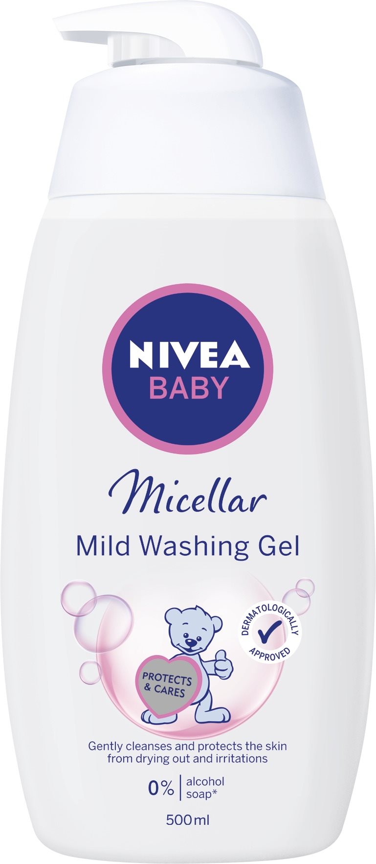 Gyerek tusfürdő NIVEA Baby Micellar Mild Washing Gel