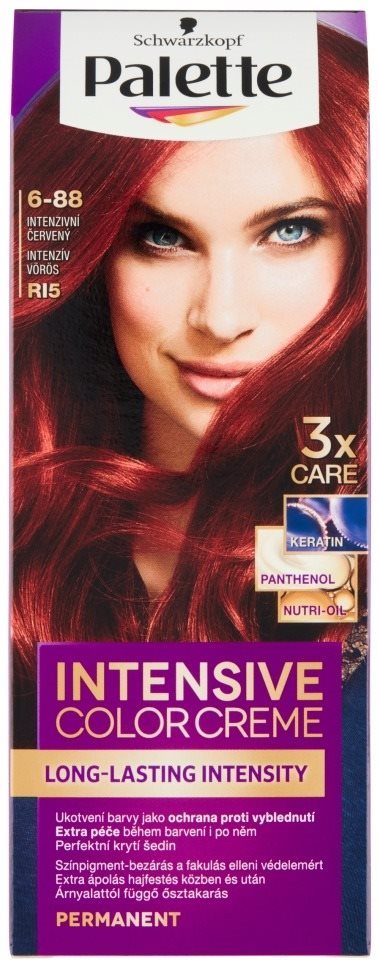 Hajfesték SCHWARZKOPF PALETTE Intensive Color Cream 6-88 (RI5) Intenzív vörös