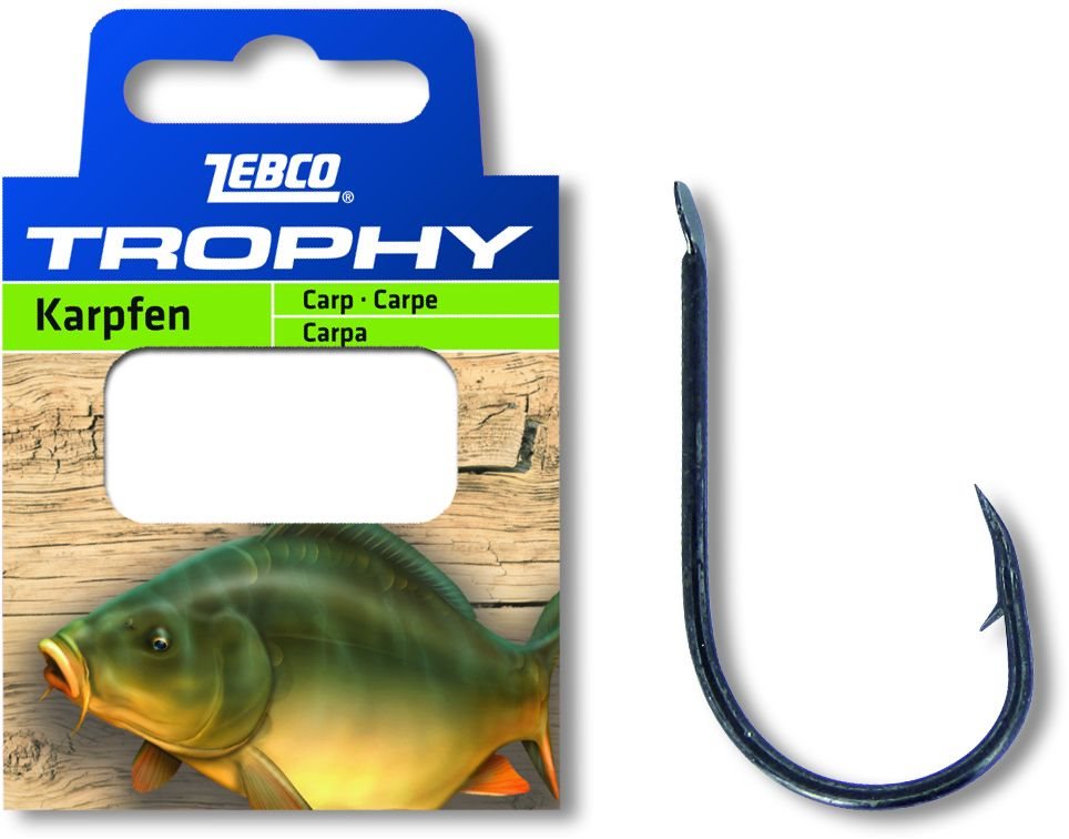 Horogelőke Zebco Trophy Carp Hook-to-Nylon