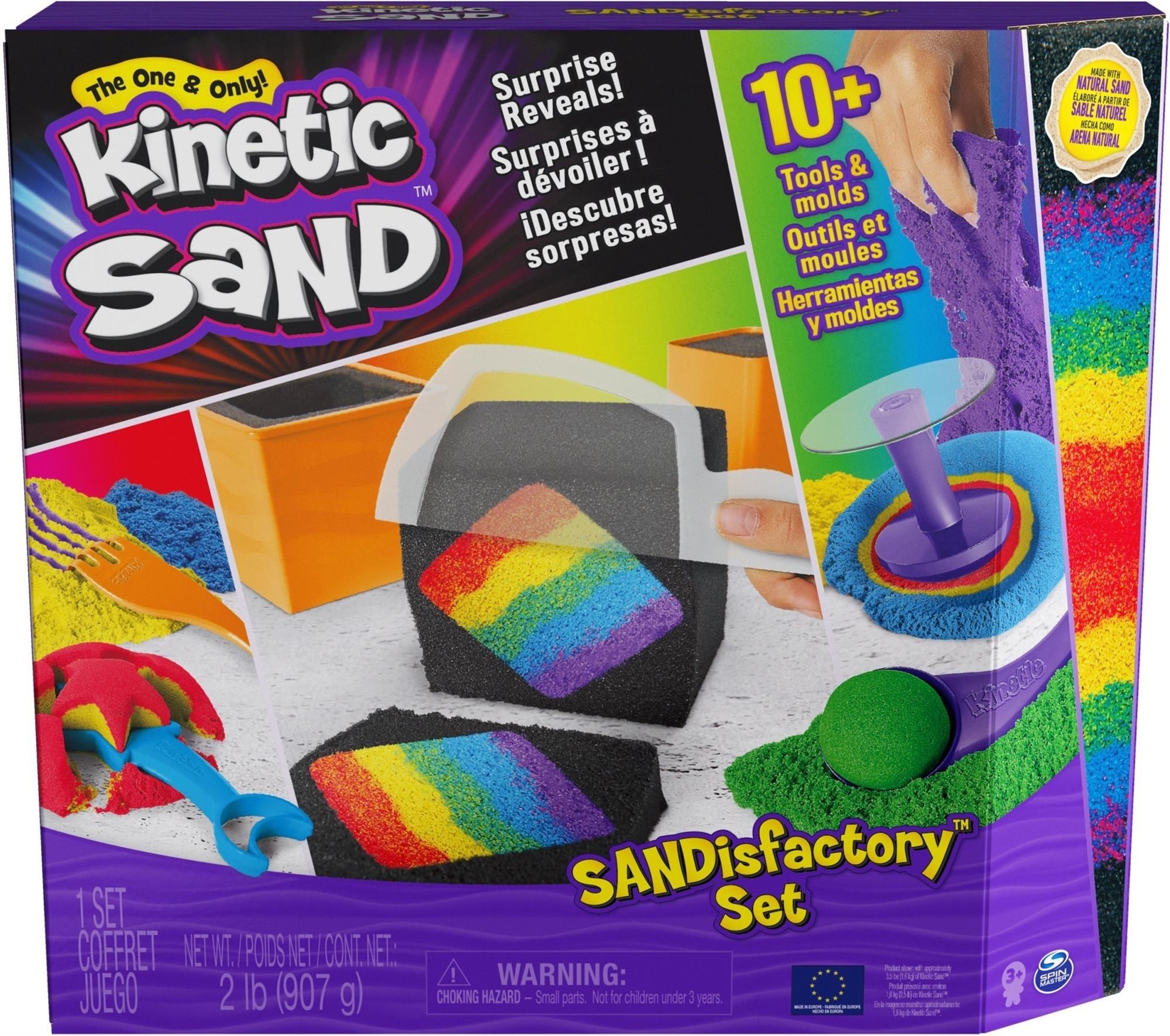 Kinetikus homok Kinetic Sand Kreatív műhely