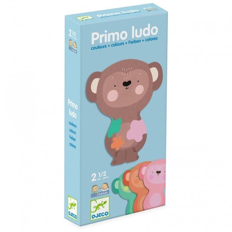 Kreatív szett Djeco Primo Ludo - színek