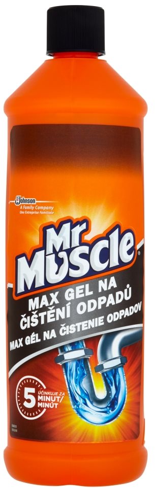 Lefolyótisztító MR. MUSCLE lefolyótisztító 1l