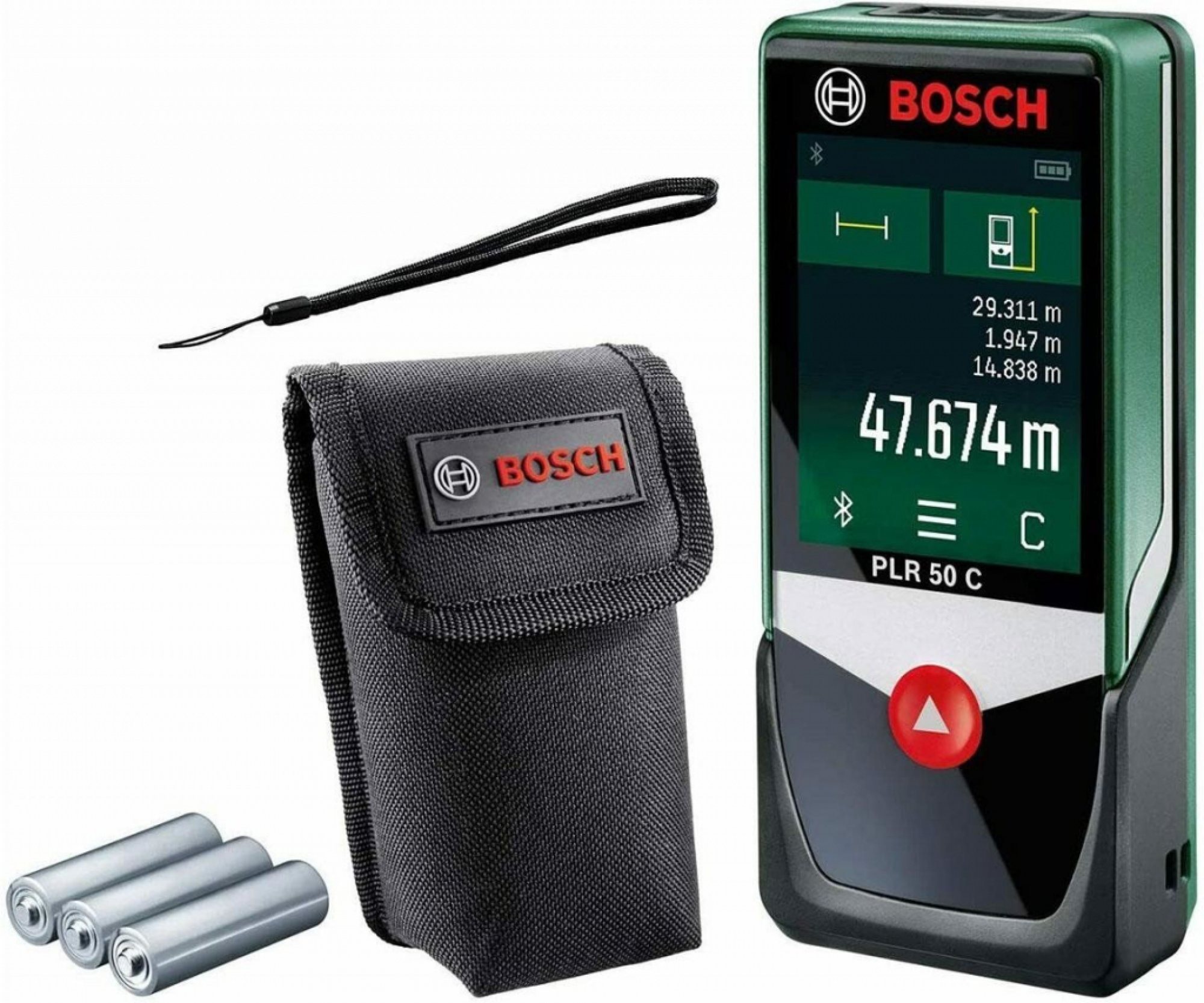 Lézeres távolságmérő Bosch PLR 50C