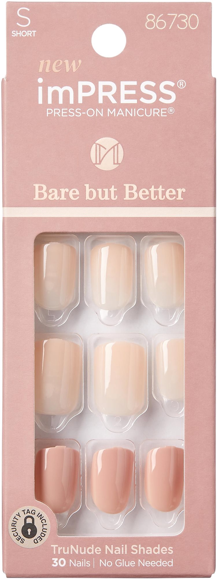 Műköröm KISS imPRESS BBB Nails - Simple Pleasure