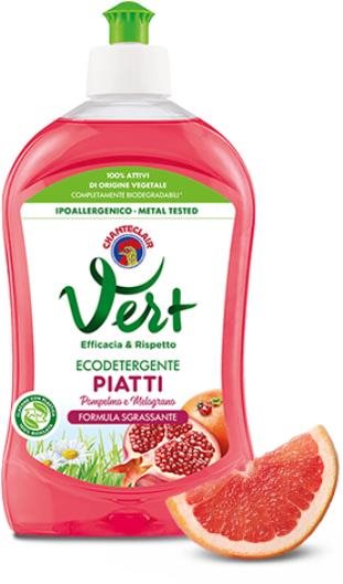 Öko mosogatószer CHANTE CLAIR Eco Vert Pompelno E Melograno 500 ml