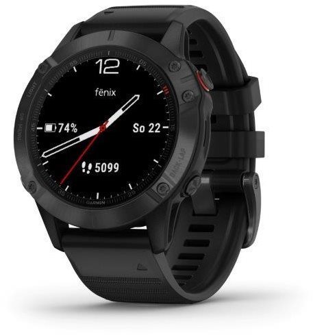 Okosóra Garmin Fenix 6 PRO Black/Black Band