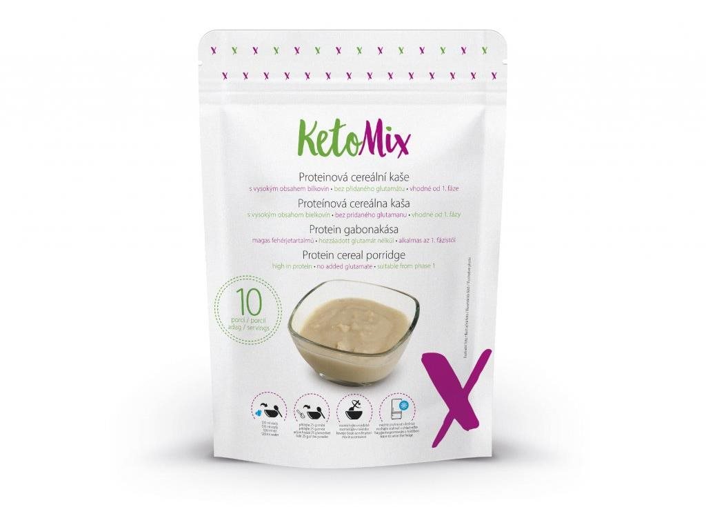 Proteinpüré KETOMIX Protein gabonakása 250 g (10 adag)