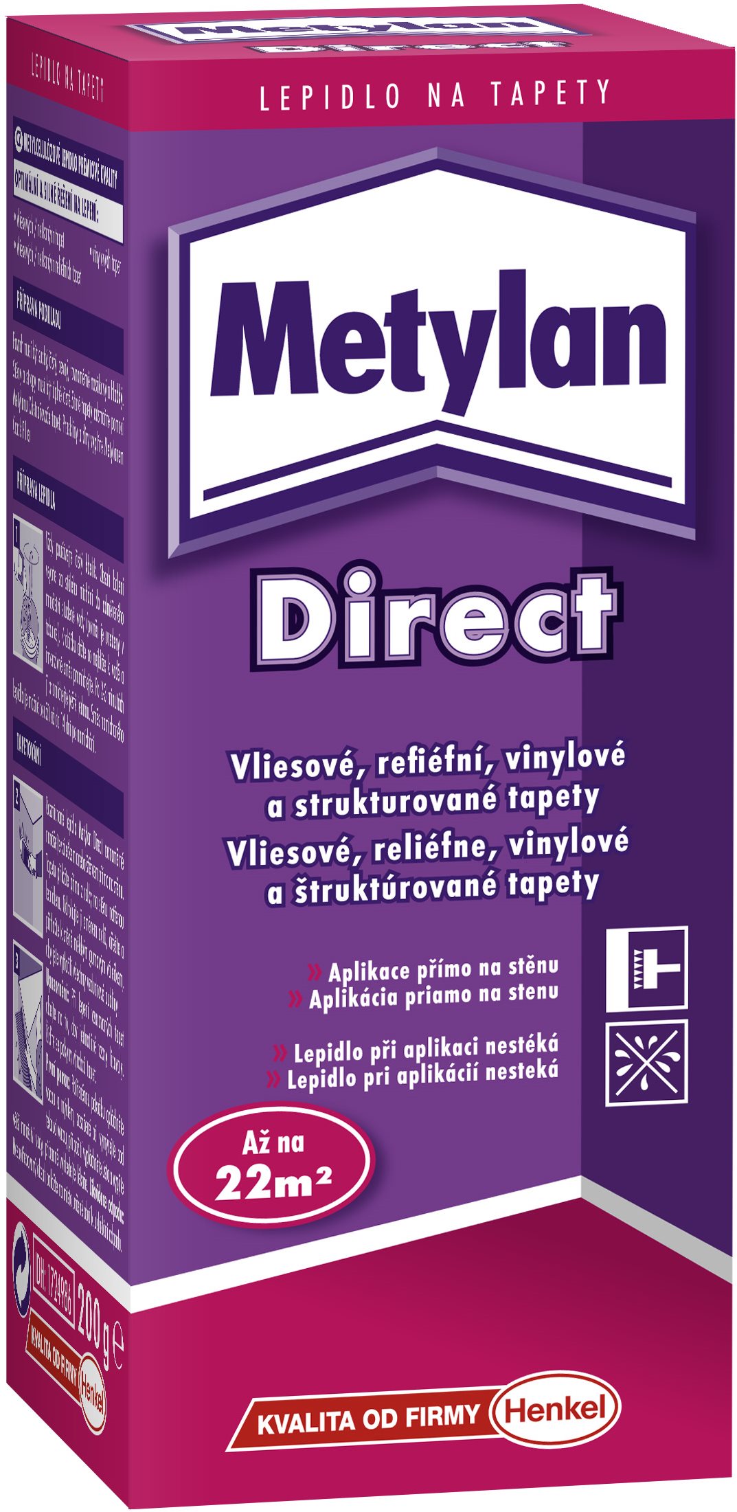 Ragasztó METYLAN Direct 200 g