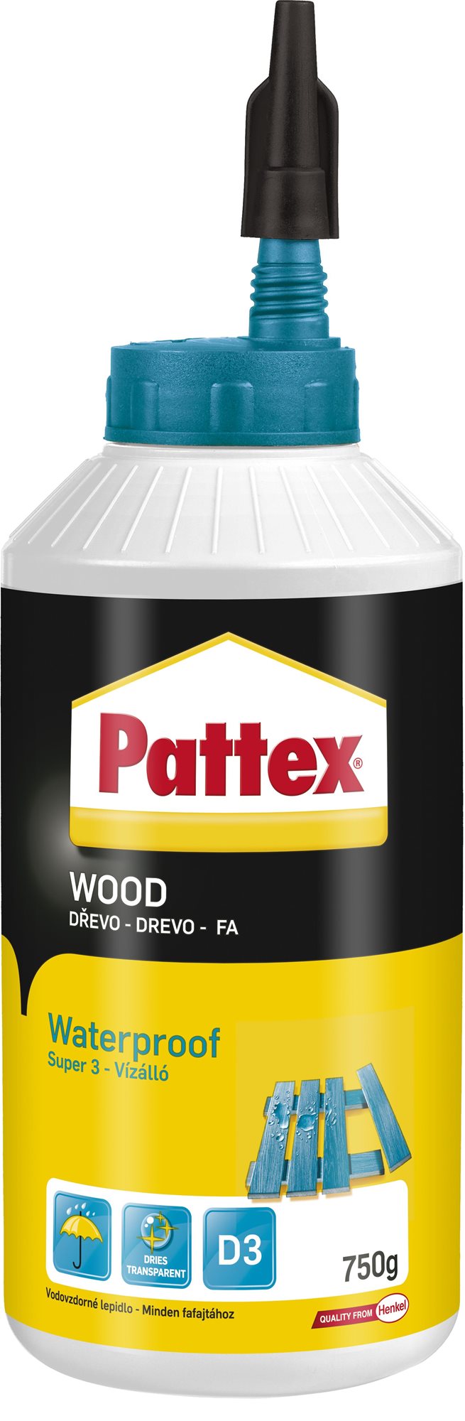 Ragasztó PATTEX Wood Super 3