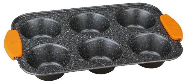 Sütőforma BerlingerHaus Muffin sütőforma 6 db Granit Diamond Line