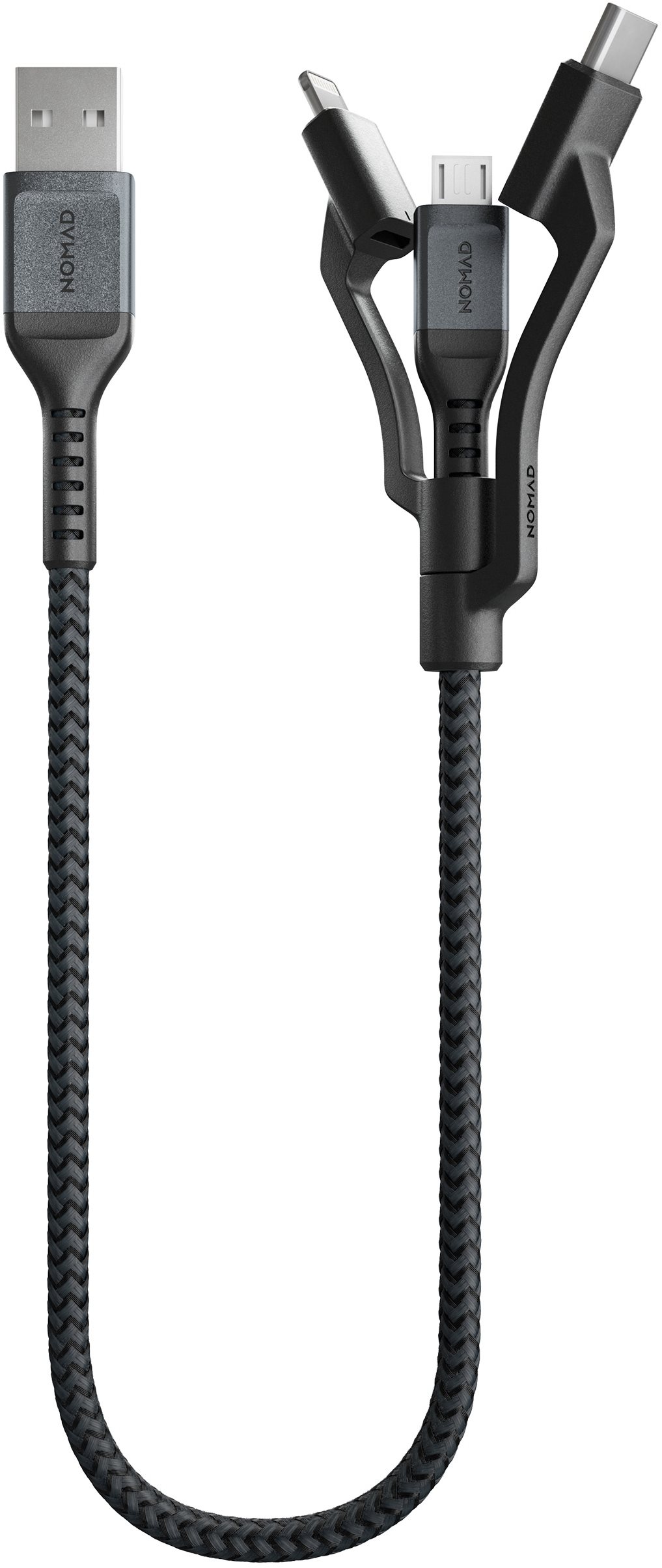 Tápkábel Nomad Kevlar USB-A Universal Cable 0.3m