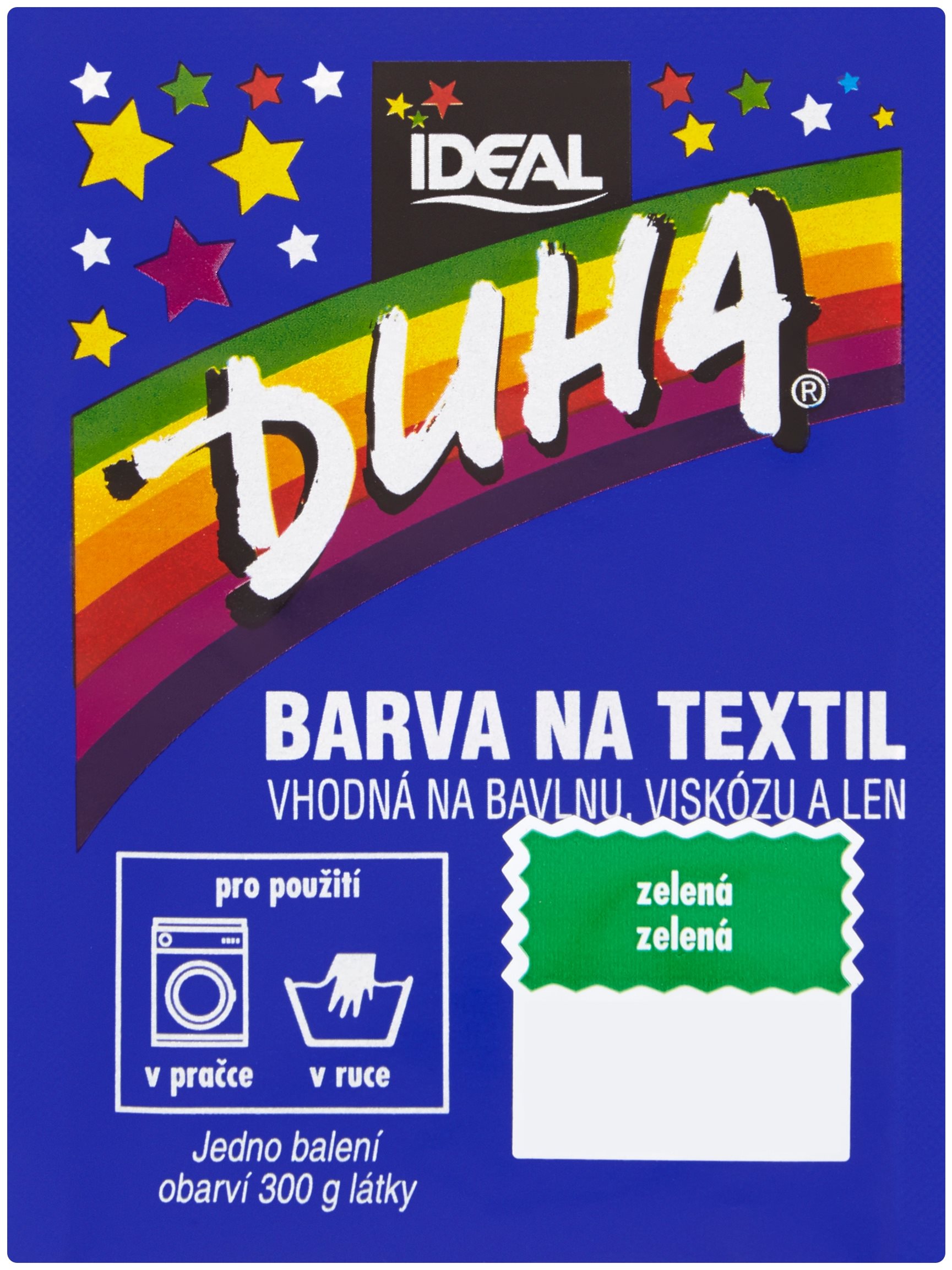 Textilfesték DUHA Textilfesték - zöld 15 g