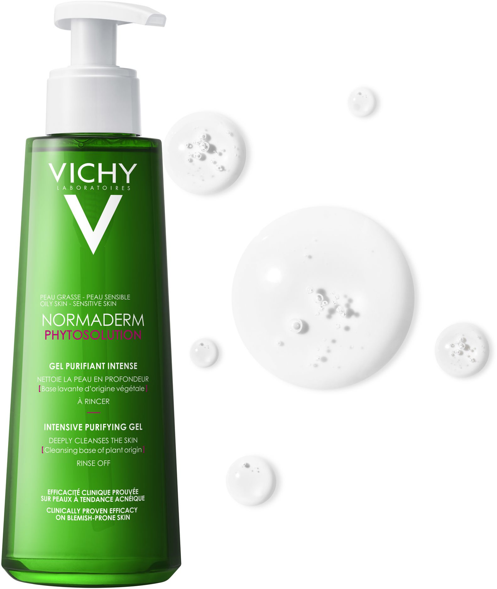 Tisztító gél VICHY Normaderm Phytosolution Intensive Purifying Gel 400 ml