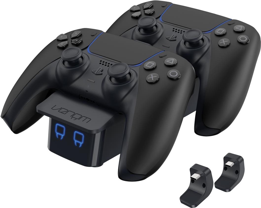 Töltőállomás VENOM VS5007 Black PS5 Twin Docking Station