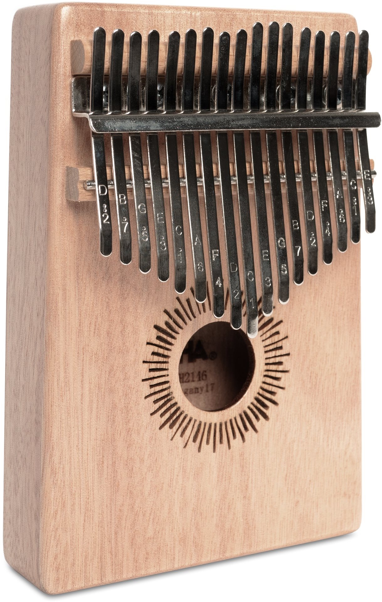 Ütős hangszer CASCHA Kalimba Mahogany 17