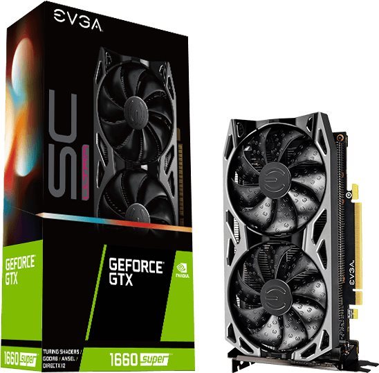 Videókártya EVGA GeForce GTX 1660 SUPER SC ULTRA GAMING