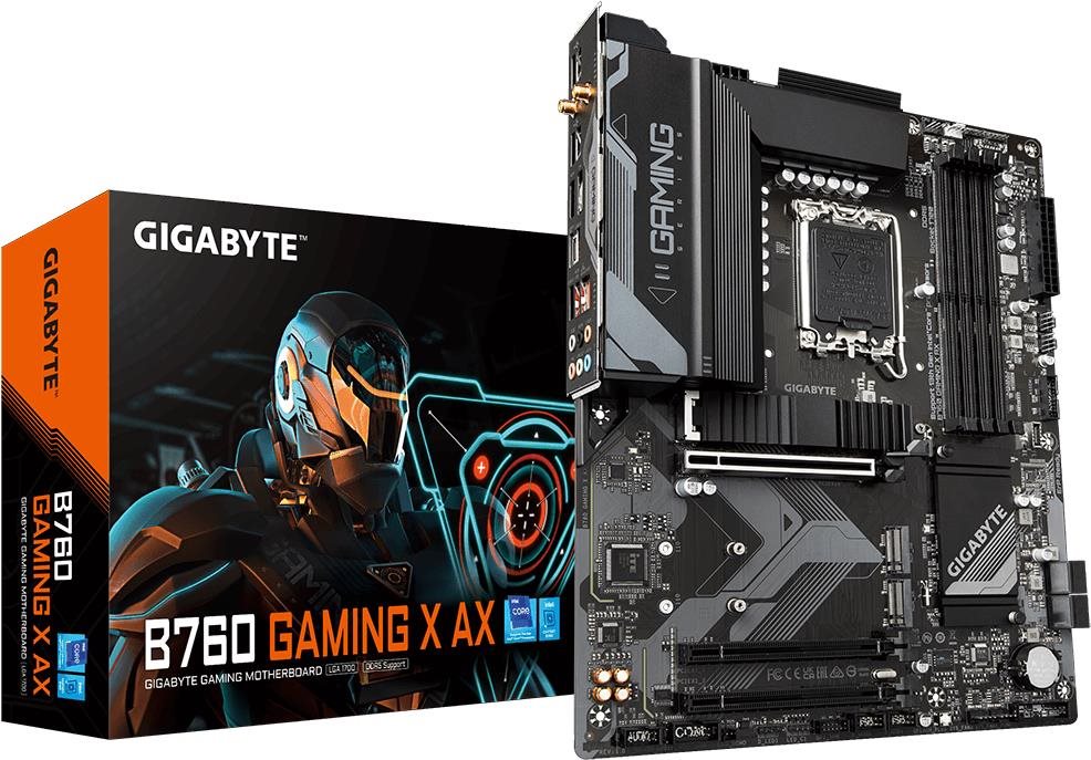 Alaplap GIGABYTE B760 GAMING X AX