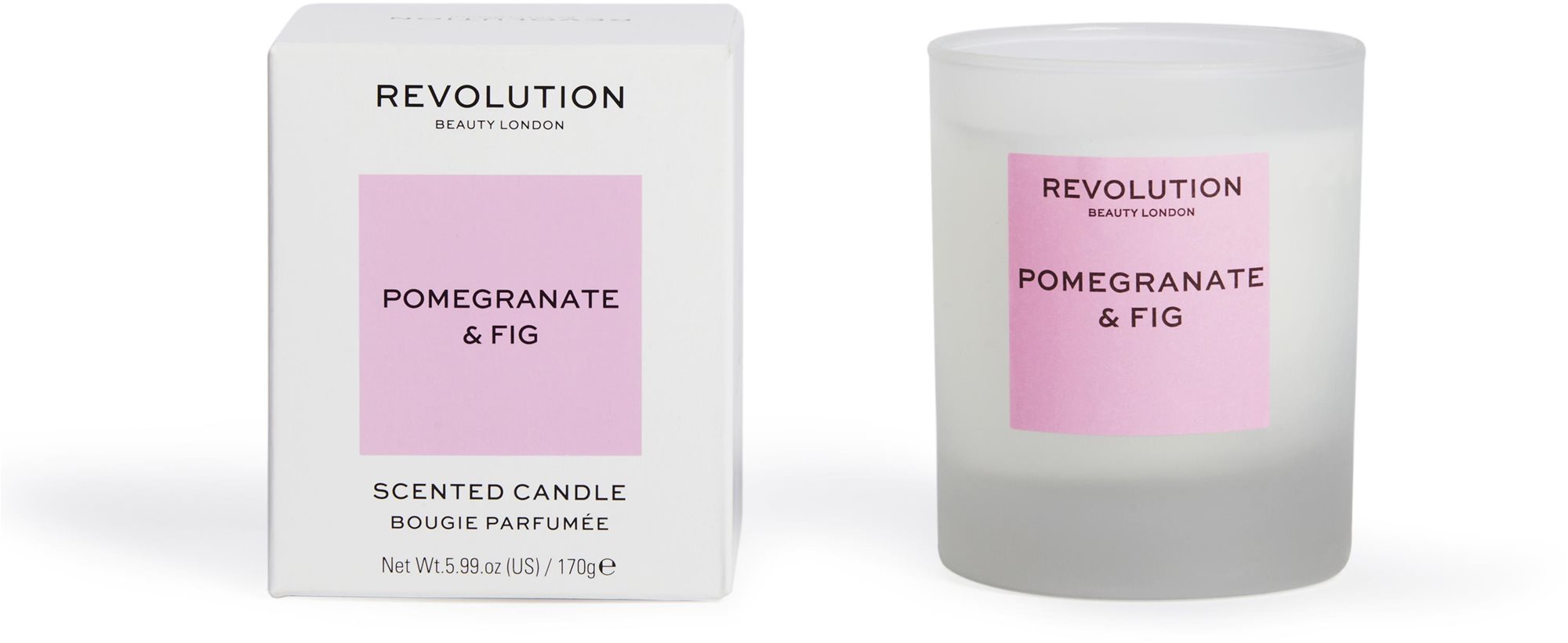 Gyertya REVOLUTION Pomegranate & Fig Scented Candle 170 g